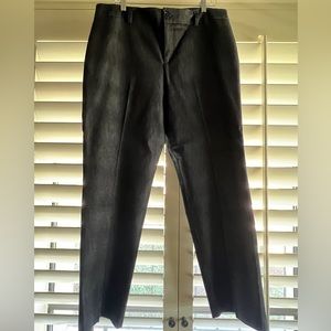 GH Bass & Co Charcoal Ankle Length Dress Pants Sz 16